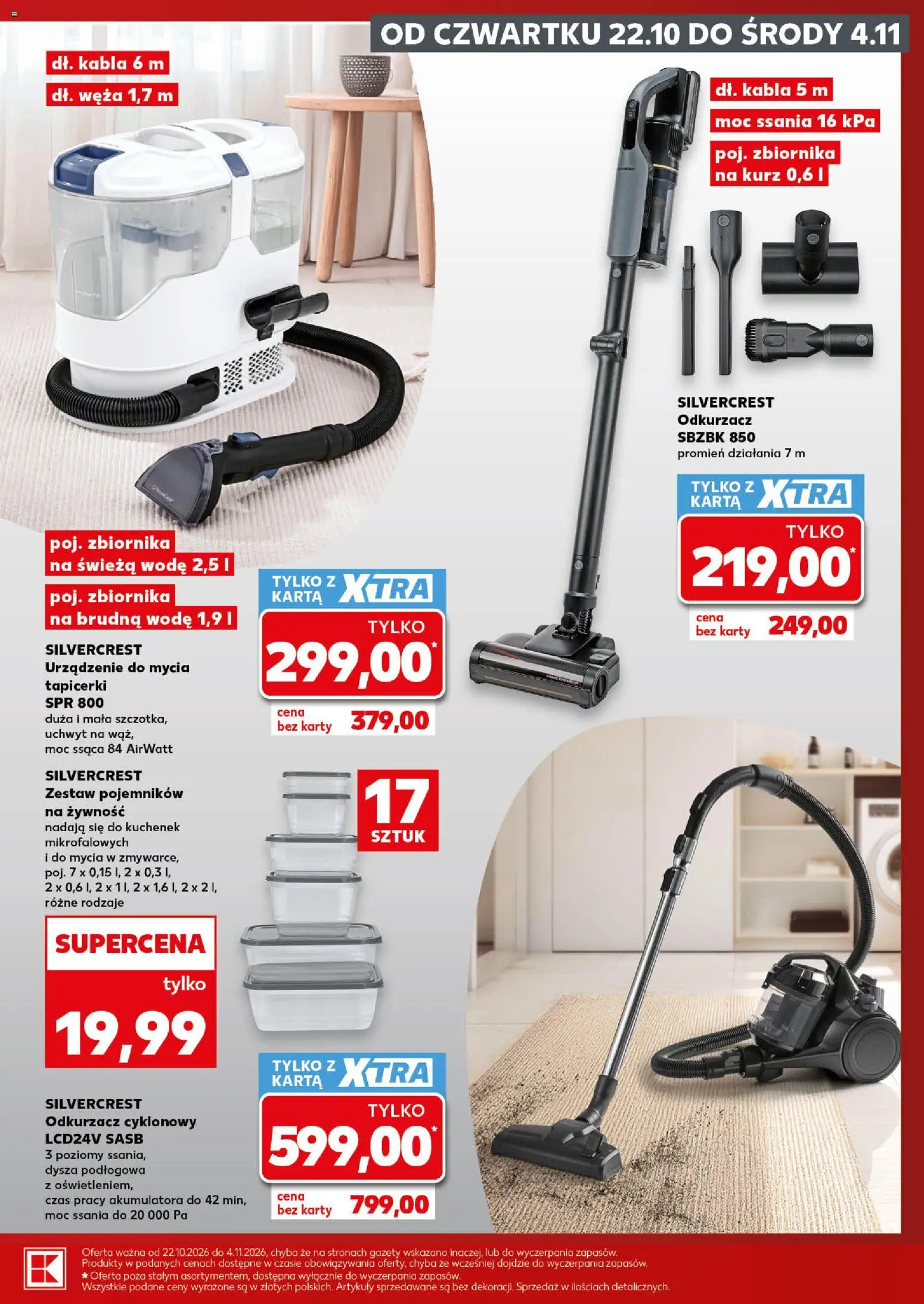 Kaufland Polsko leták - Złap okazje od 22.10.2026 | Strana: 3 | Produkty: Karty