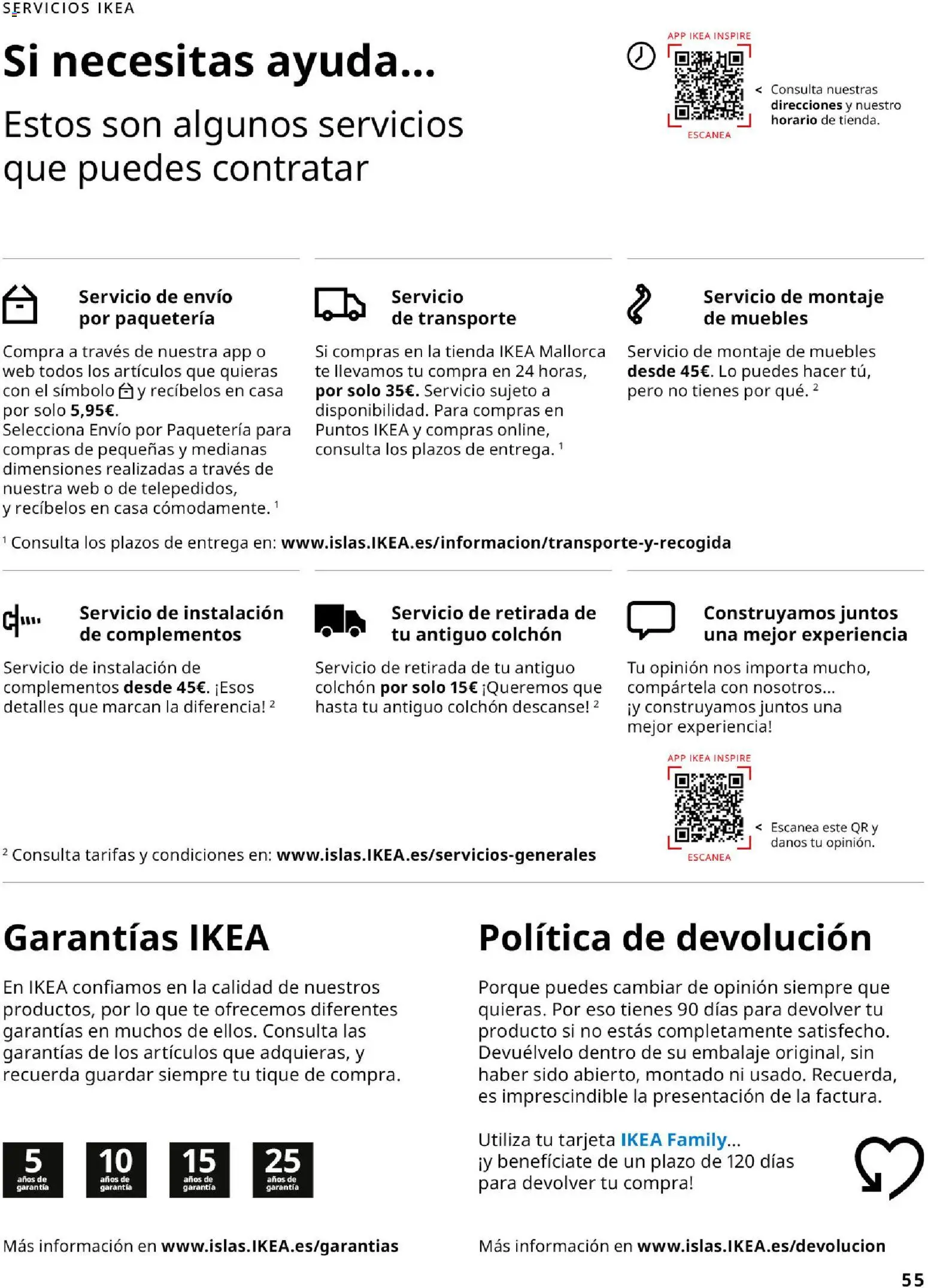 Catálogo IKEA Dormitorios │ válido desde el 01/02/2026 | Página: 55 | Productos: Té, Colchon, Muebles