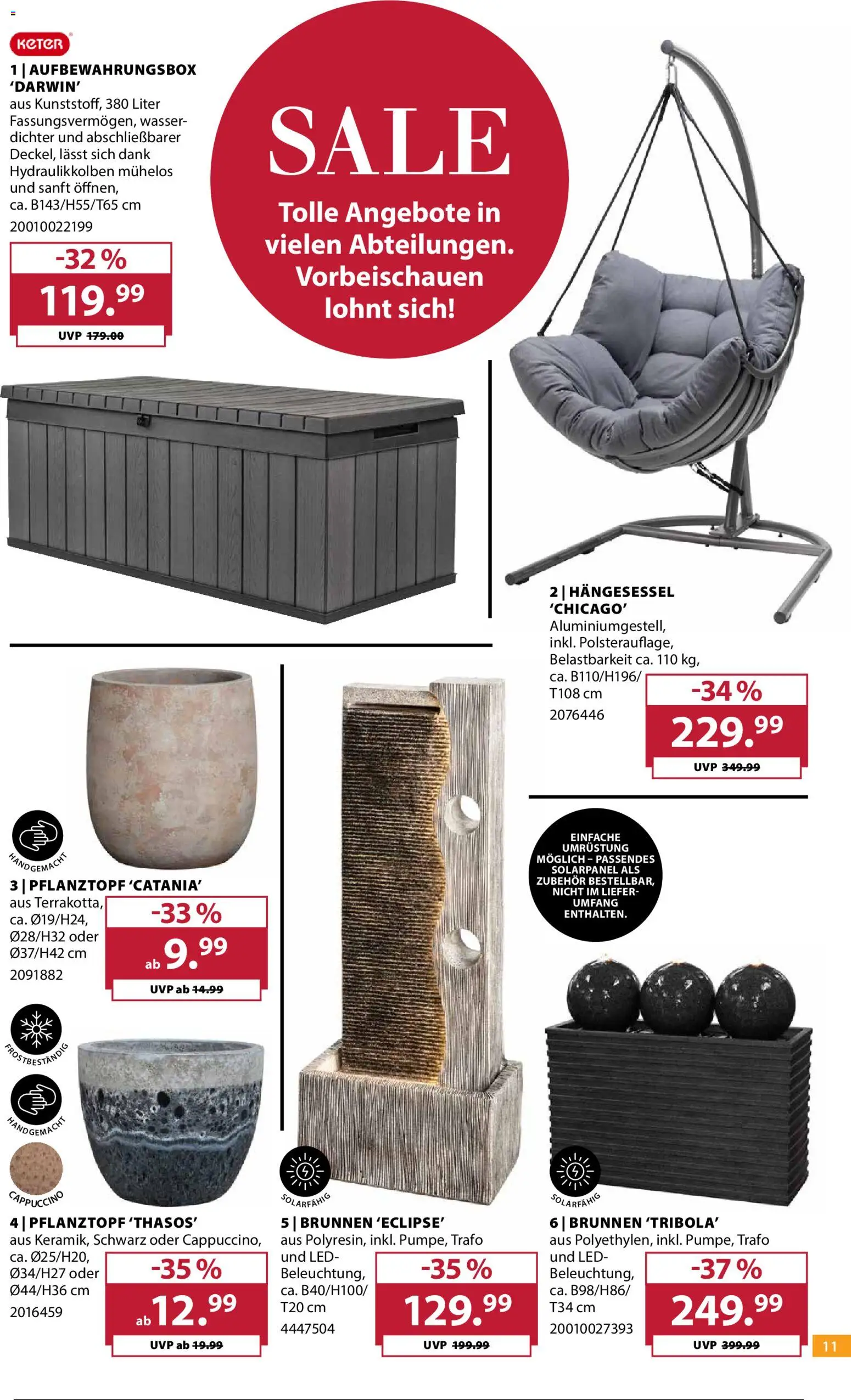 Dehner Flugblatt gültig ab 24.06.2026 | Seite: 11 | Produkte: Wasser