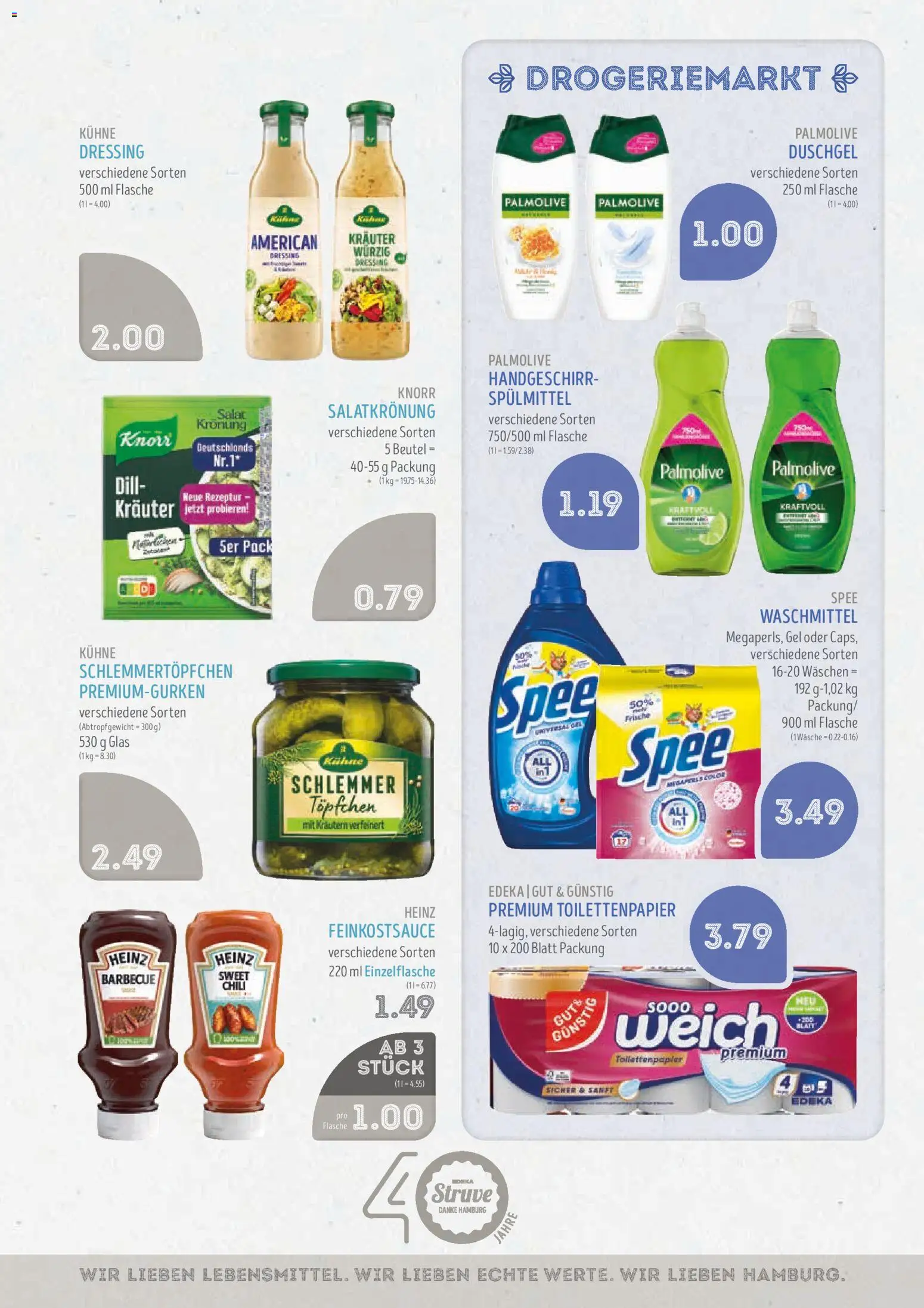 Edeka Struve Prospekt – gültig ab 24.08.2026 | Seite: 11 | Produkte: Dressing, Knorr, Salat, Toilettenpapier