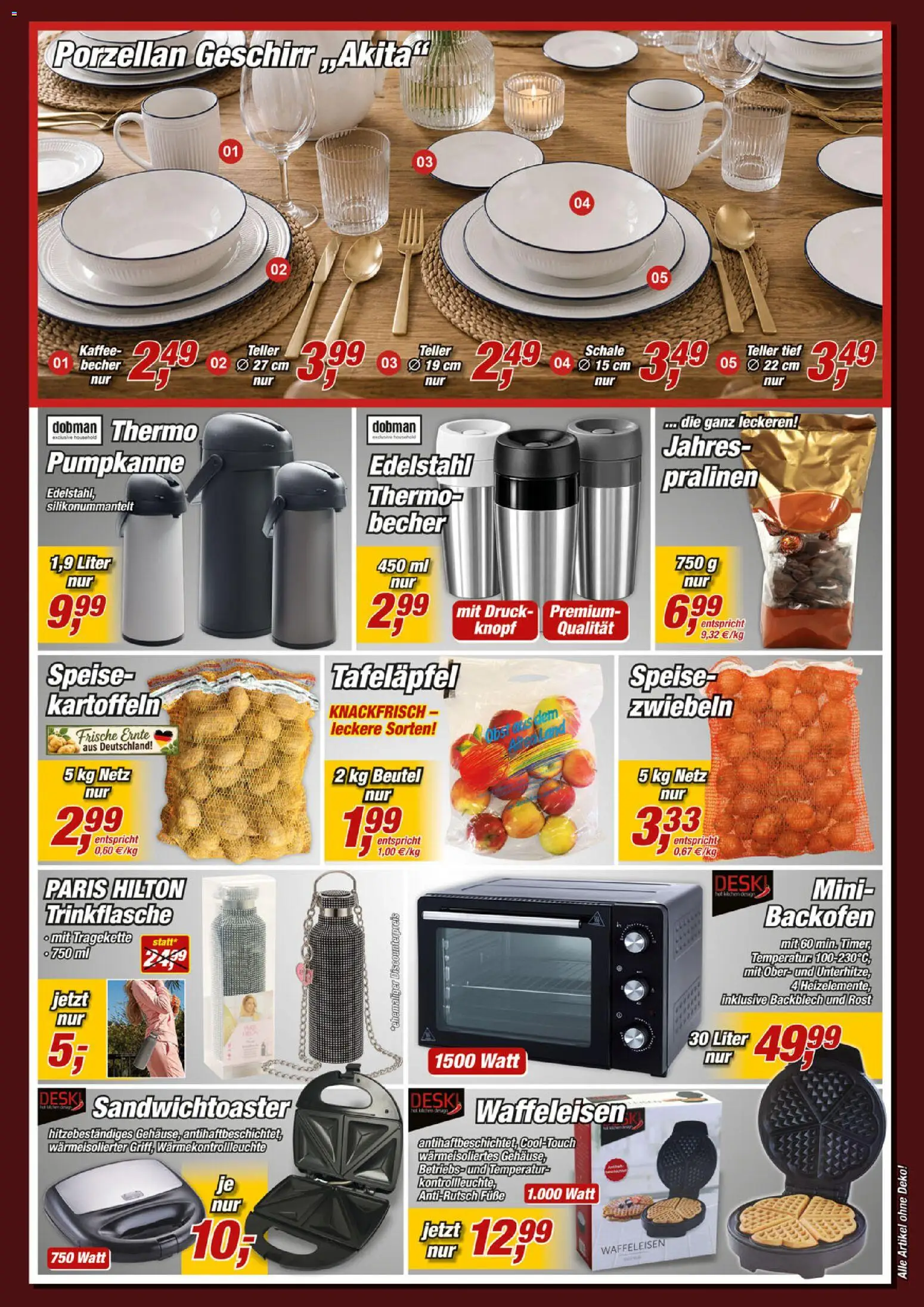 Posten Börse Prospekt – gültig ab 19.09.2026 | Seite: 3 | Produkte: Kaffee, Obst, Backofen, Waffeleisen