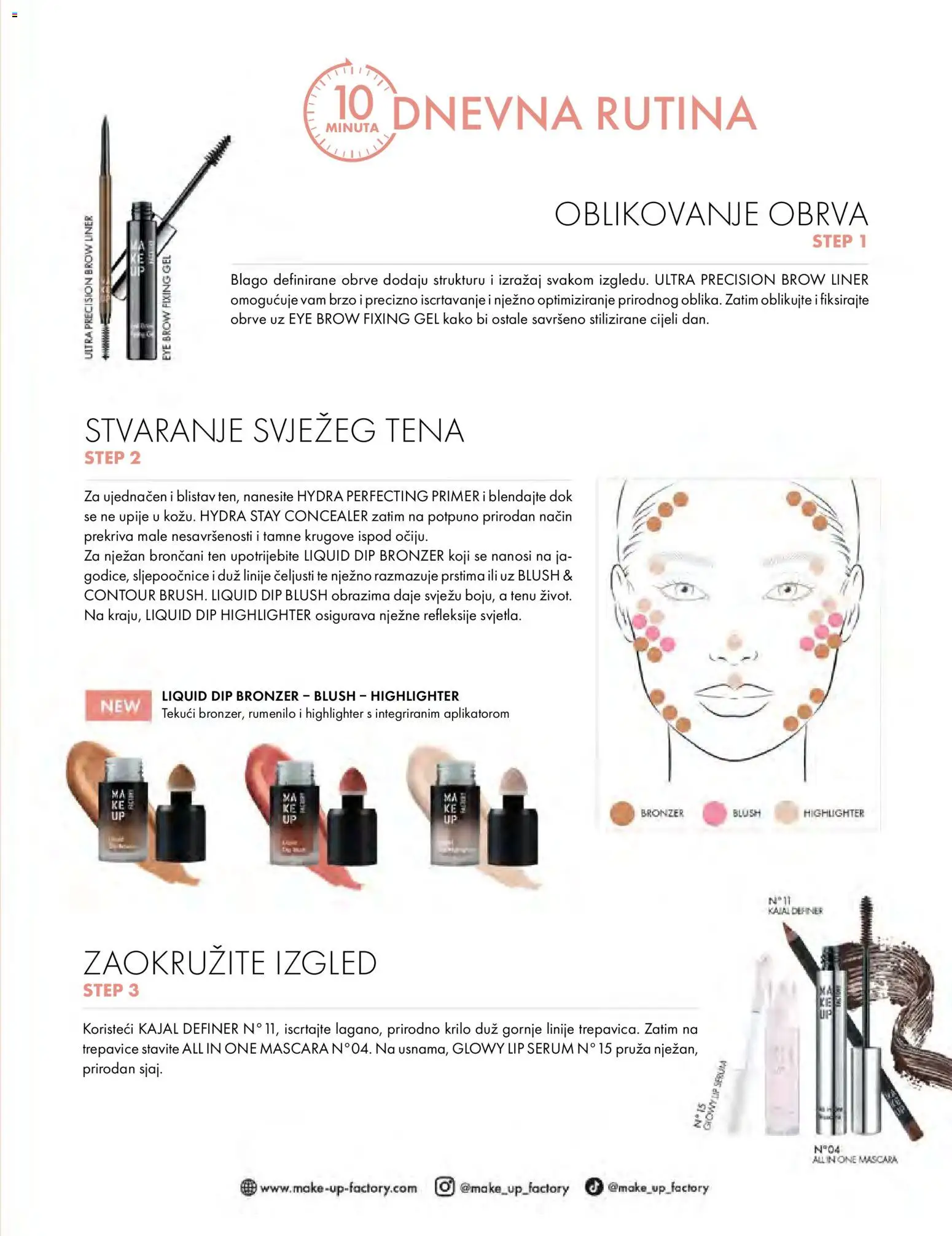 Müller katalog | vrijedi od 24.05.2026 | Stranica: 19 | Proizvodi: Primer, Concealer, Bronzer, Rumenilo
