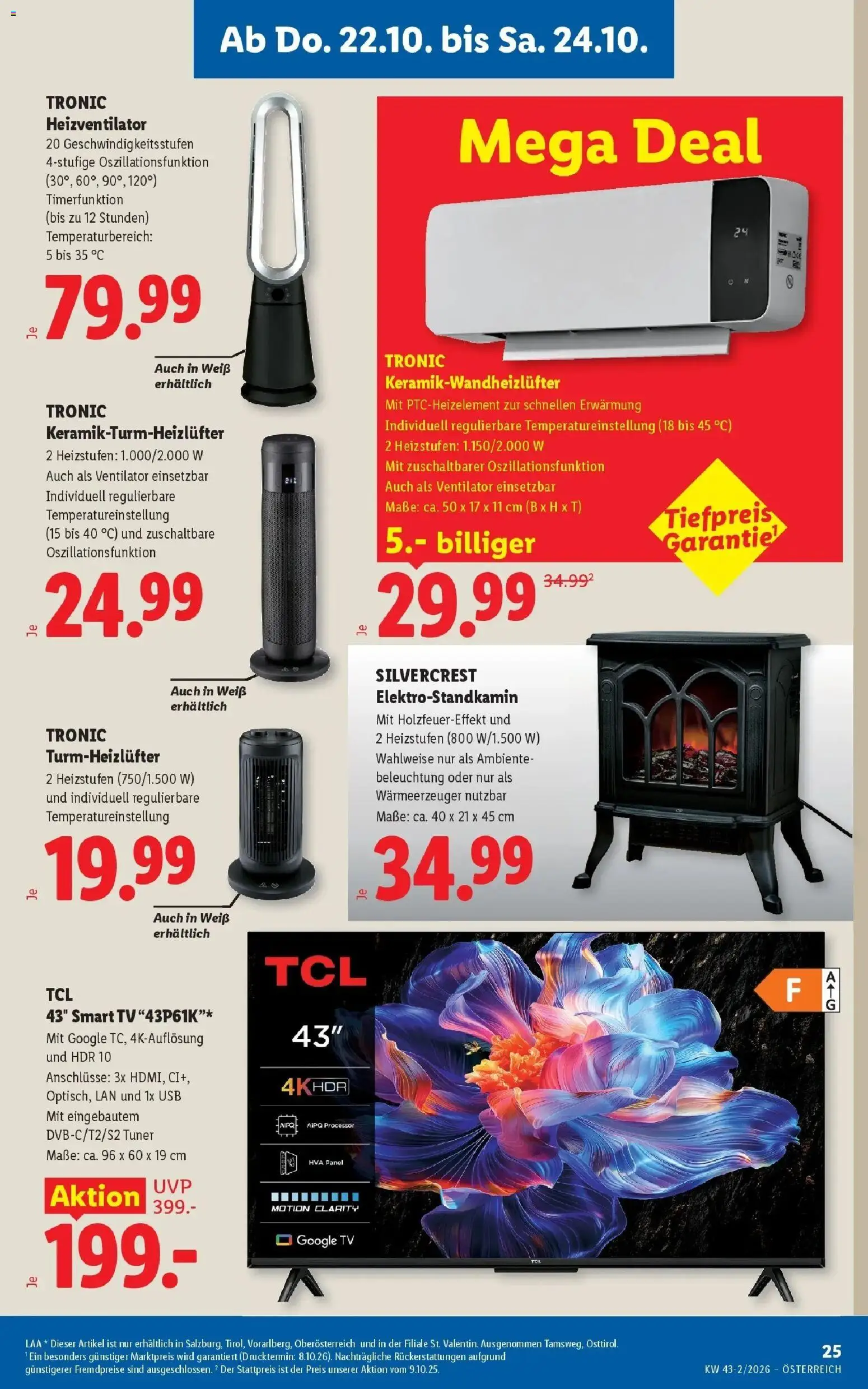 Lidl Flugblatt - Jenbach ab 18.10.2026 - Angebote ab donnerstag | Seite: 31