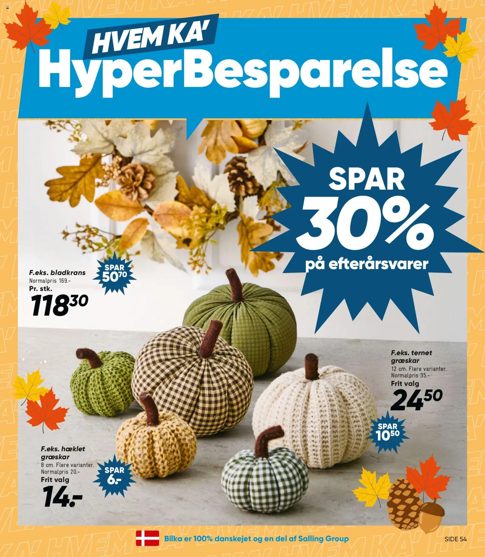 Bilka tilbudsavis – gyldig fra 23/10/2026 | Side: 3 | Produkter: Græskar