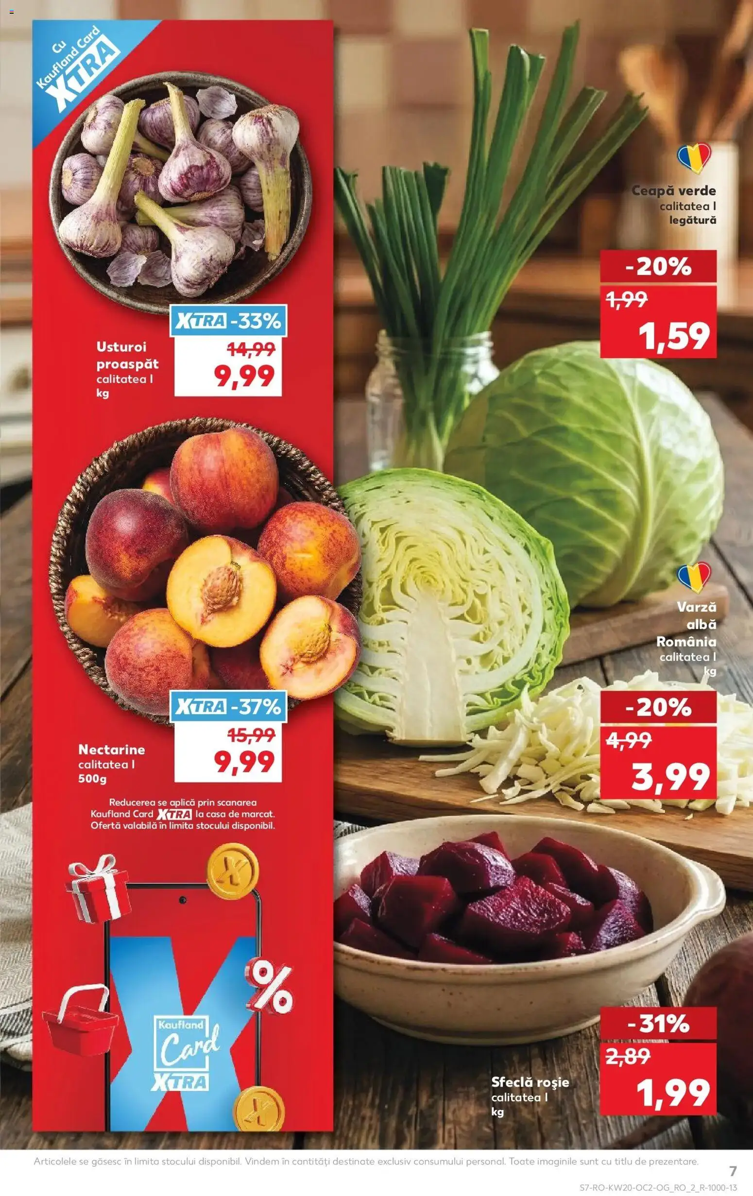 Noul catalog Kaufland – valabil de la 13.05.2026 | Pagină: 7 | Produse: Temizlik kovası, Ceapă, Usturoi, Sfeclă