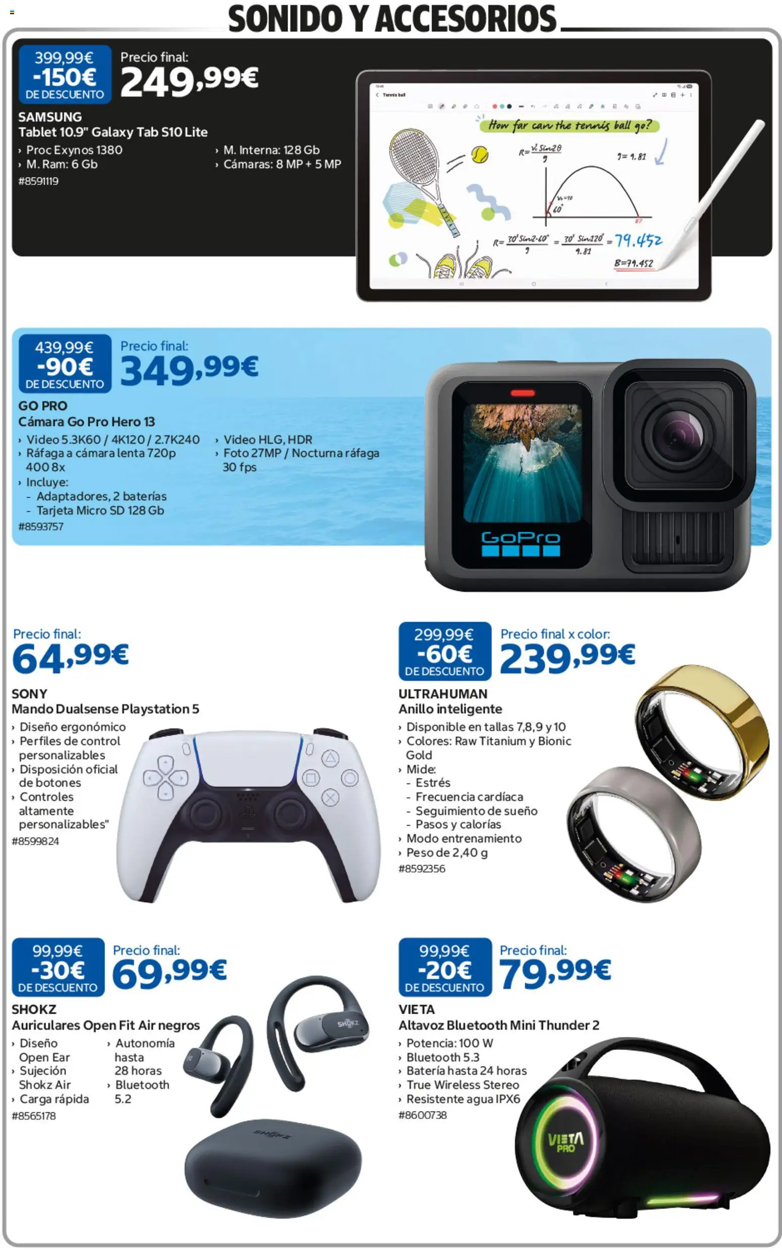 Costco catálogo │ válido desde el 23/06/2026 | Página: 4 | Productos: Video, Cámara, Playstation, Altavoz
