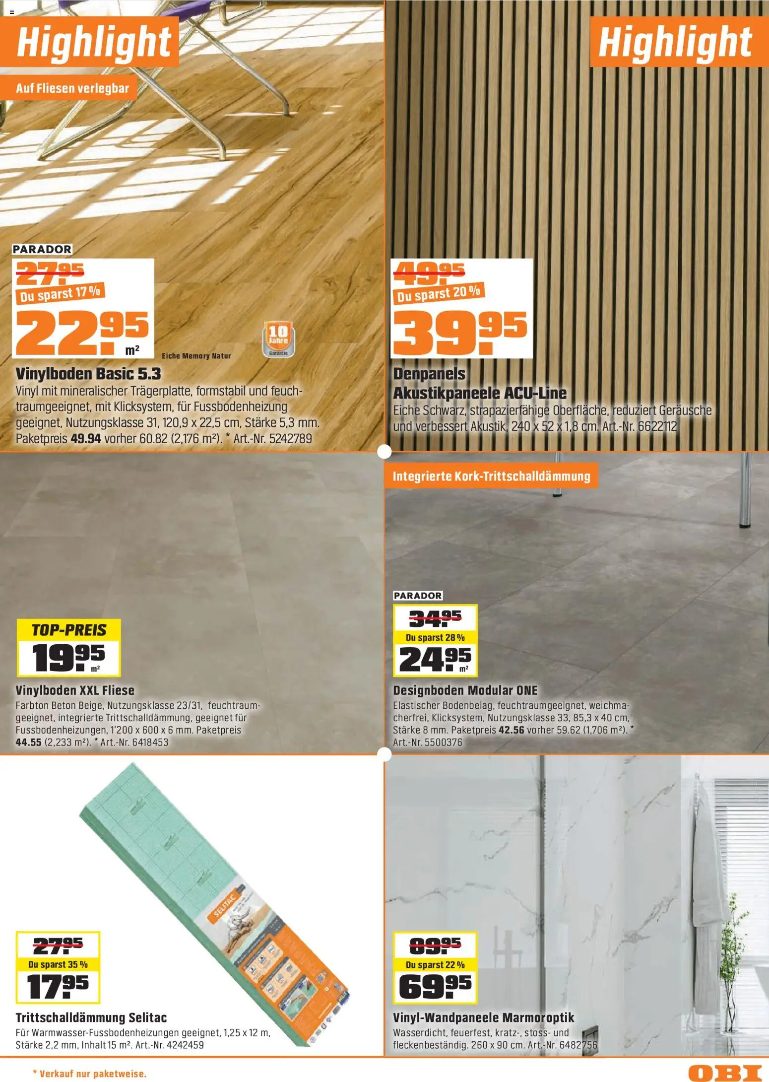 OBI - UNSERE SUPERDEALS! – gültig ab 04.08.2026 | Seite: 11