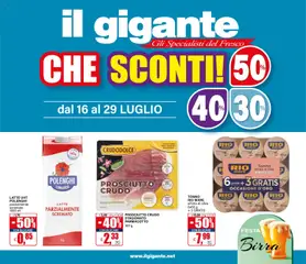 Anteprima del volantino Il Gigante volantino valido a partire dal 16/07/2026