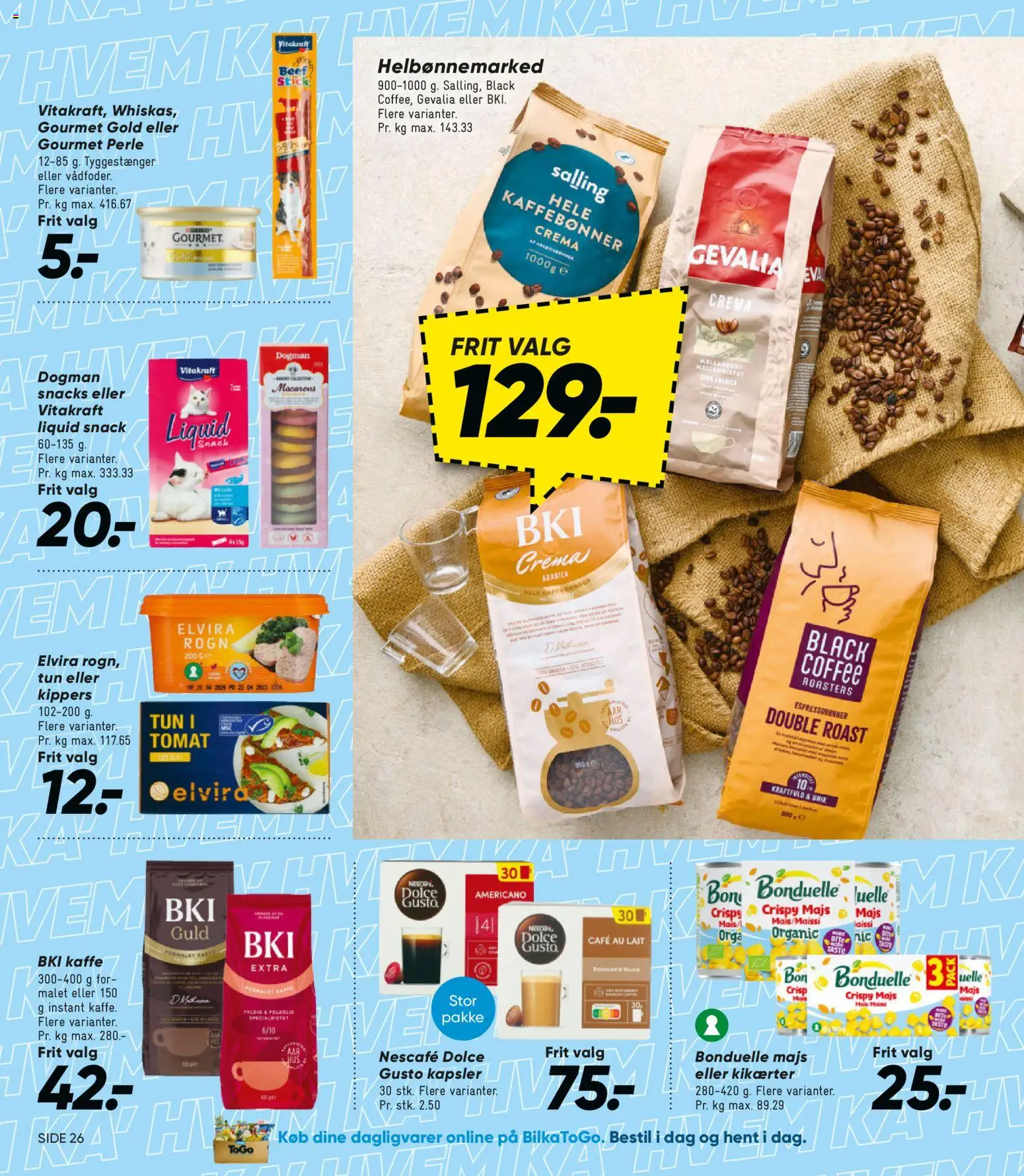 Bilka tilbudsavis – gyldig fra 05.06.2026 | Side: 39 | Produkter: Kippers, Majs, Kikærter, Tun