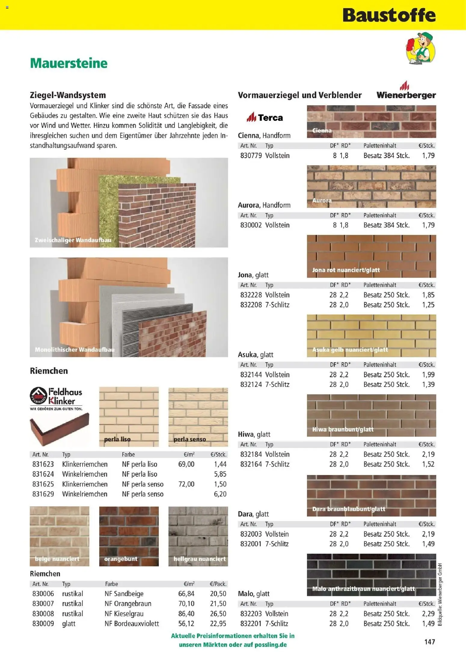 Angebote - Holz Possling: dig. Flyer | Holz-Bau-Katalog | Mai – gültig ab 03.05.2025 | Seite: 147