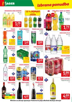Jager katalog akcije – veljaven od 13.05.2026 | Stran: 12 | Izdelki: Falafel, Radler, Pivo, Voda