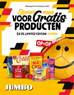 JUMBO folder / publicité - Voorbeeld van een folder van JUMBO, geldig van 27.05.2026