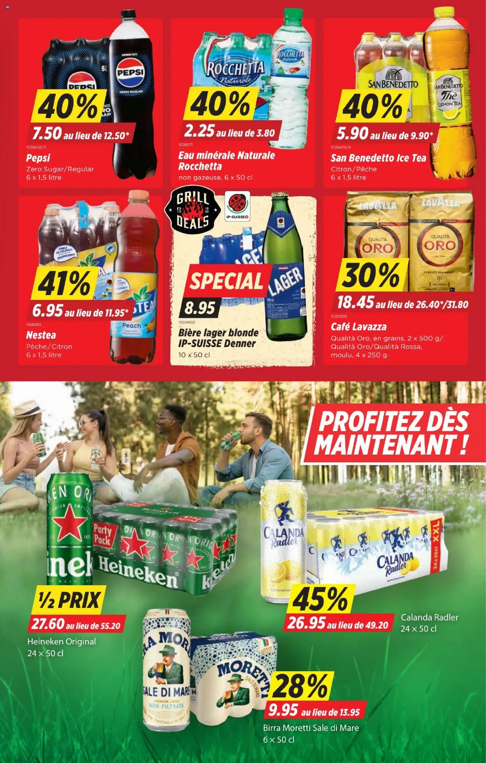 Denner aktionen FR – gültig ab 20.08.2026 | Seite: 15 | Produkte: Pepsi, Pepsi Zero, Grill