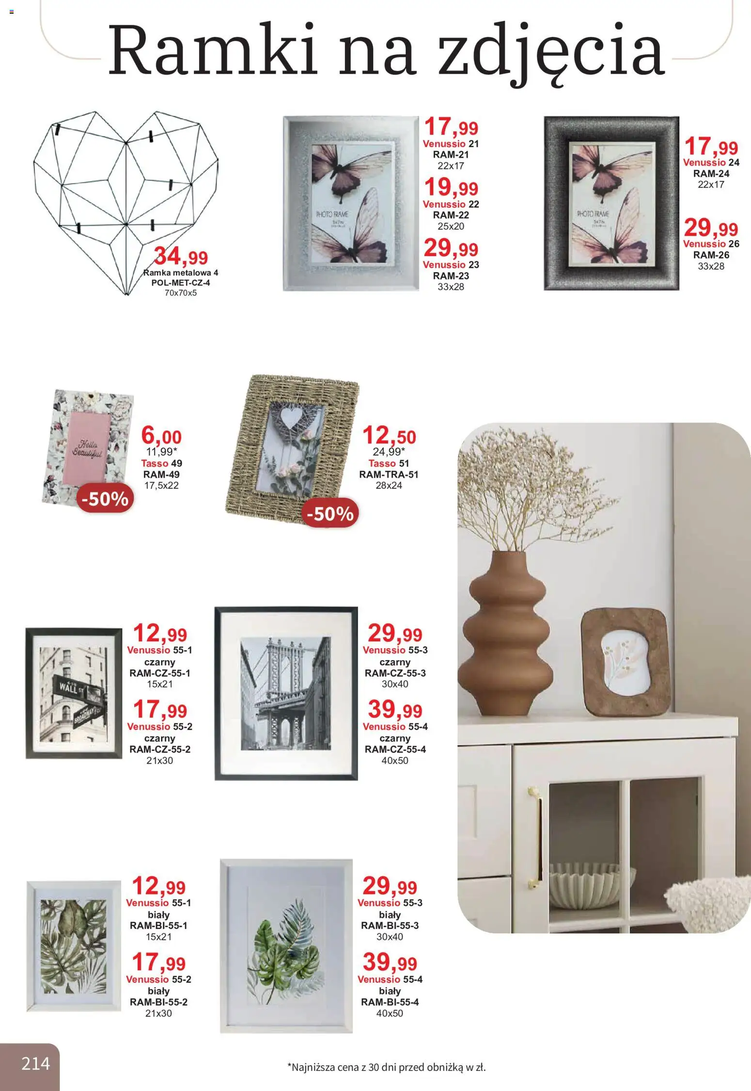 Bodzio Katalog od 01.08.2026 | Strona: 214 | Produkty: Ramka