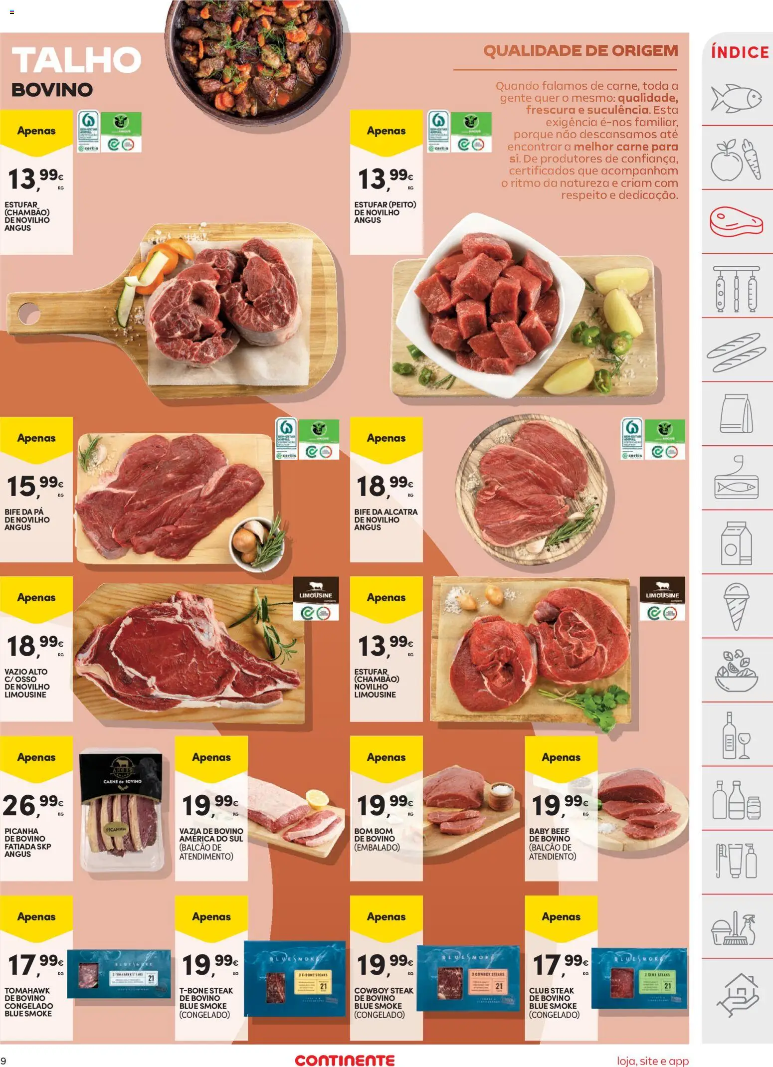 Continente folheto │ válido de 26.05.2026 | Página: 9 | Produtos: Carne, Pá