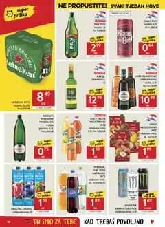 Konzum Katalog - Pregled kataloga iz trgovine Konzum, vrijedi od 14.10.2026 | Stranica: 38 | Proizvodi: Energetsko piće, Pepsi, Voda, Pan