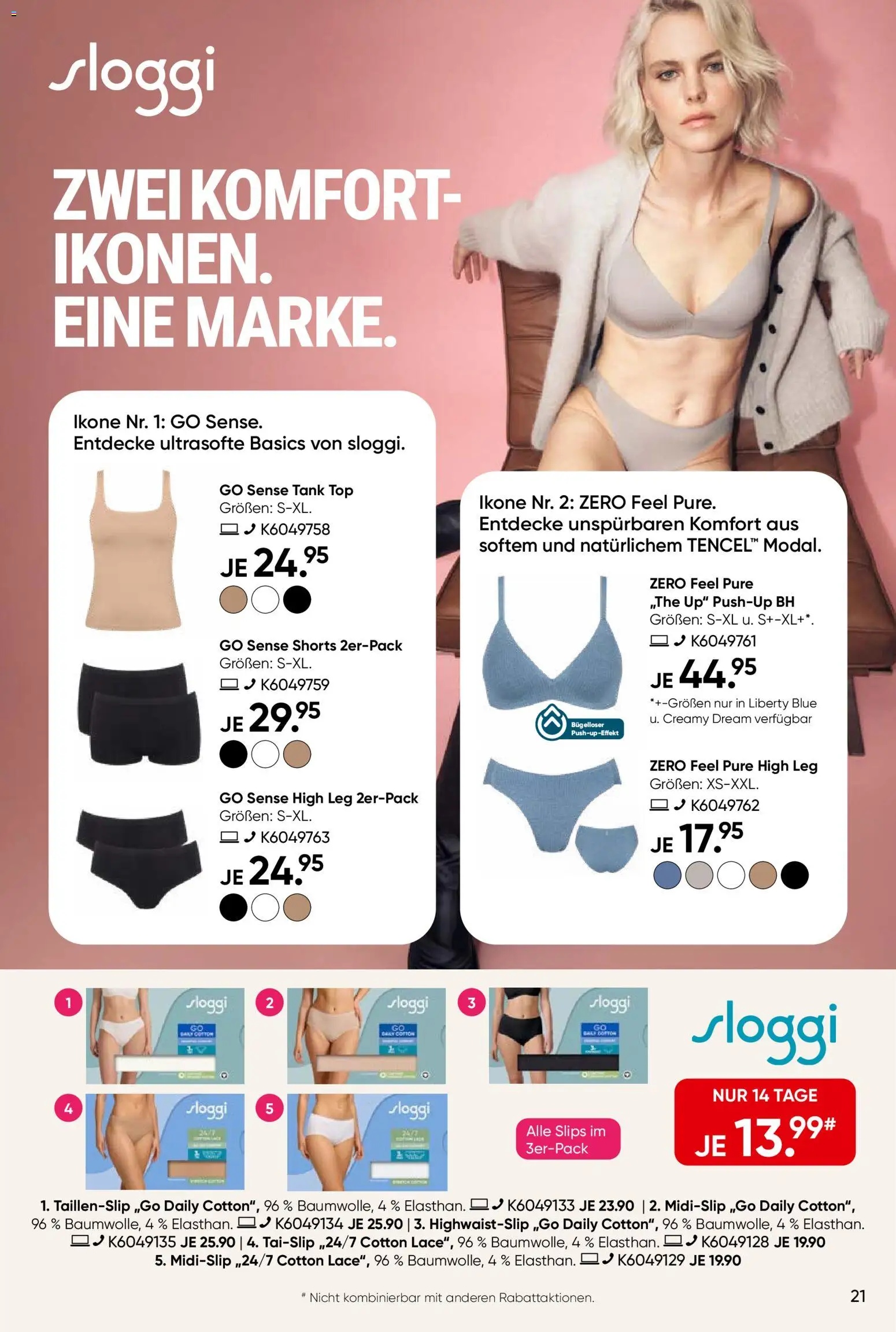 Galeria Karstadt Kaufhof Prospekt – gültig ab 02.09.2026 | Seite: 21 | Produkte: Top, BH