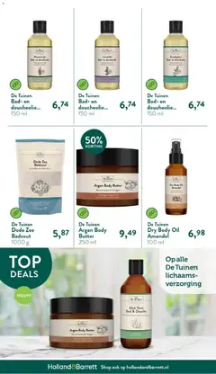 Holland & Barrett folder - Voorbeeld van een folder van Holland & Barrett, geldig van 21-06-2026 | Pagina: 15 | Producten: Bed, La, Bad, Douche