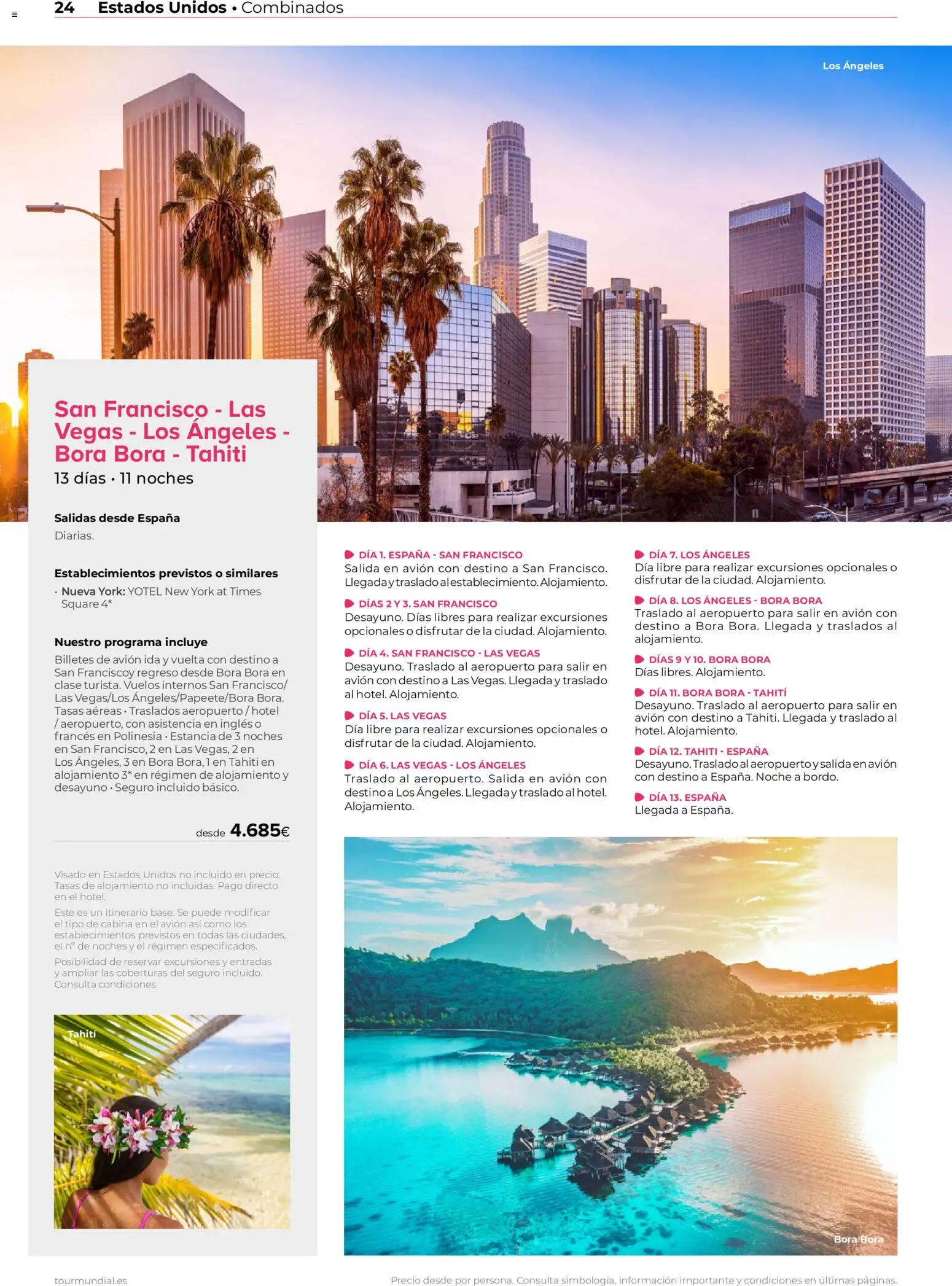 Viajes El Corte Inglés Norteamérica y Caribe │ válido desde el 01/01/2026 | Página: 24