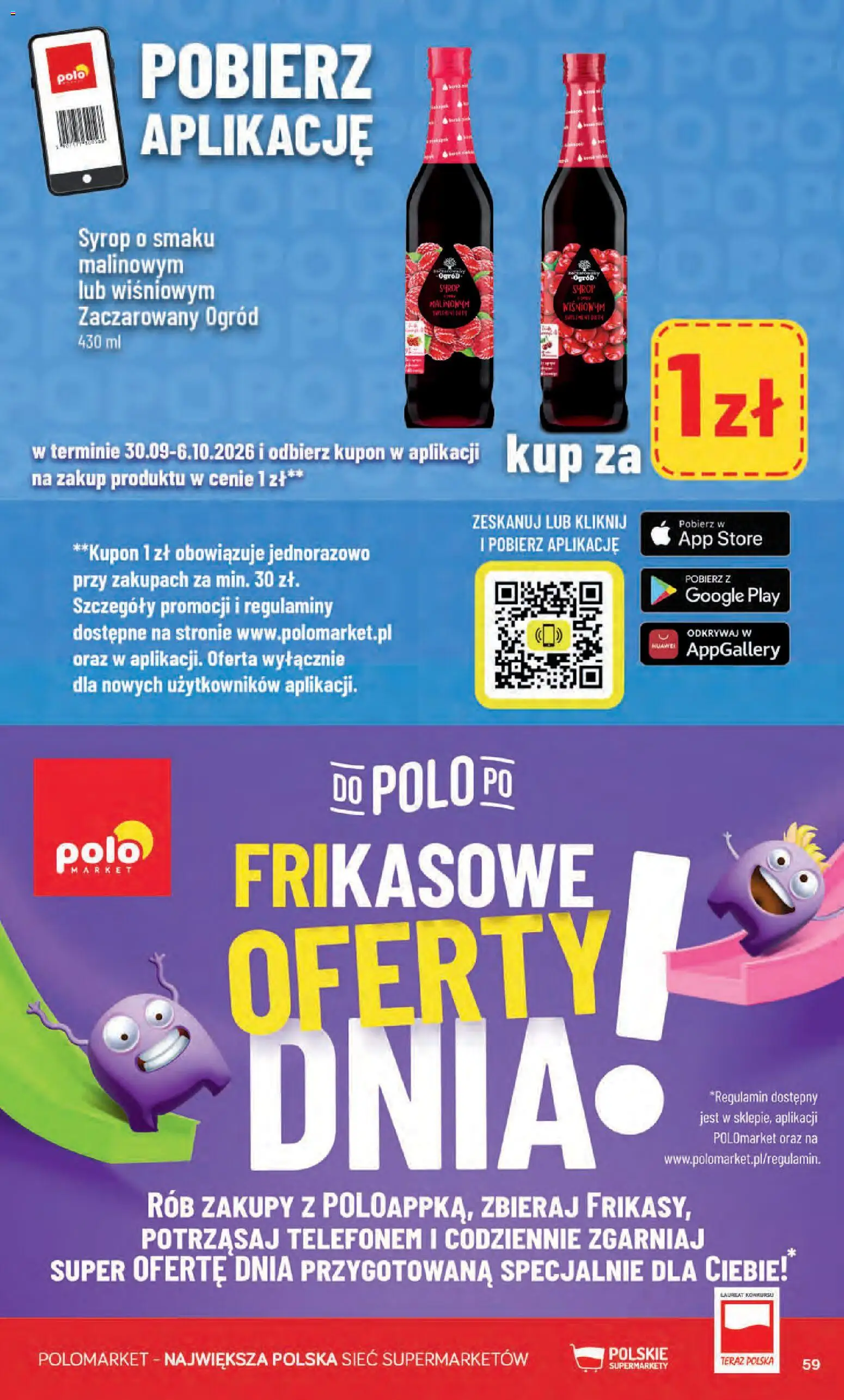 POLOmarket gazetka od 30.09.2026 | Strona: 59 | Produkty: Syrop