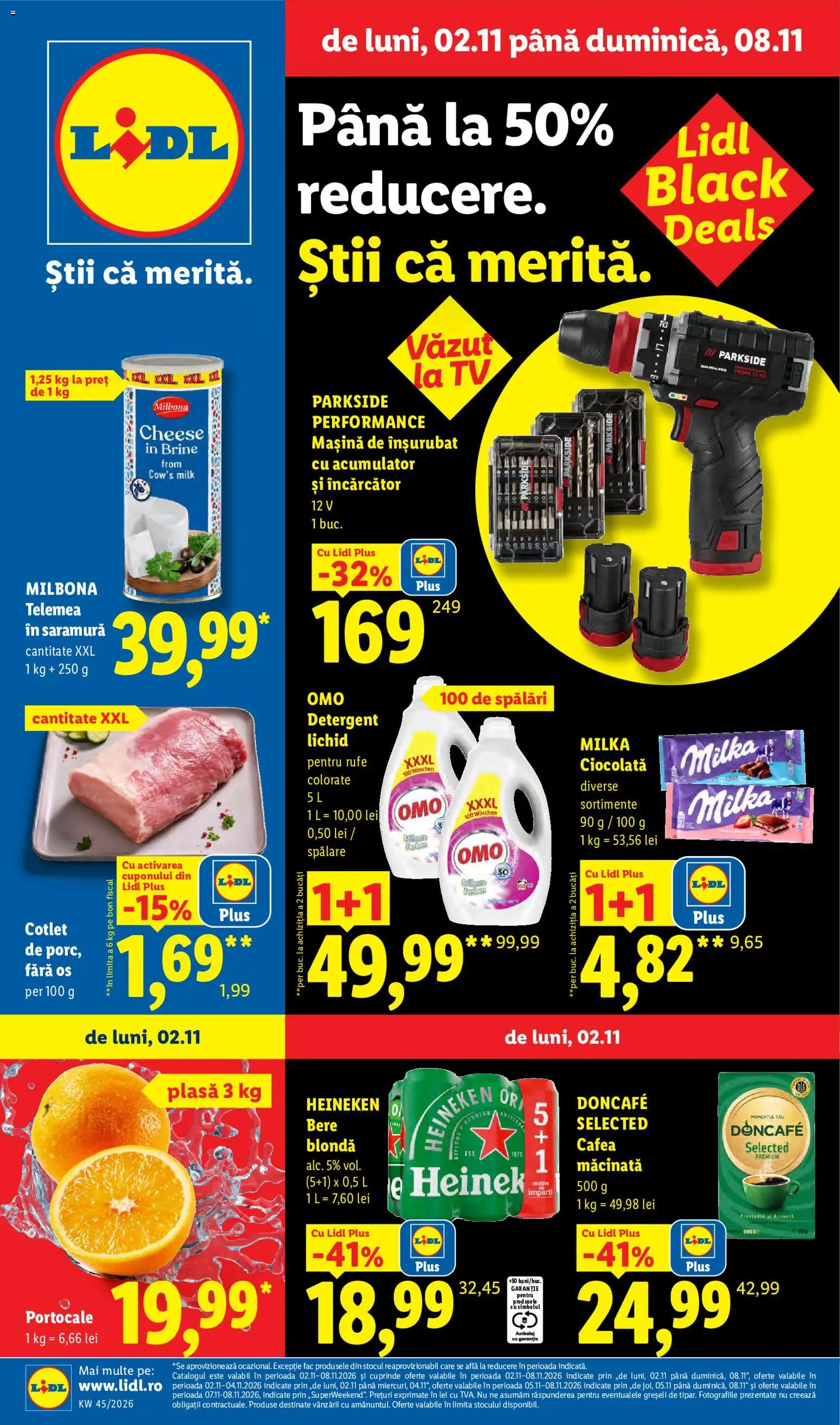 Noul catalog Lidl – valabil de la 02.11.2026 | Pagină: 1