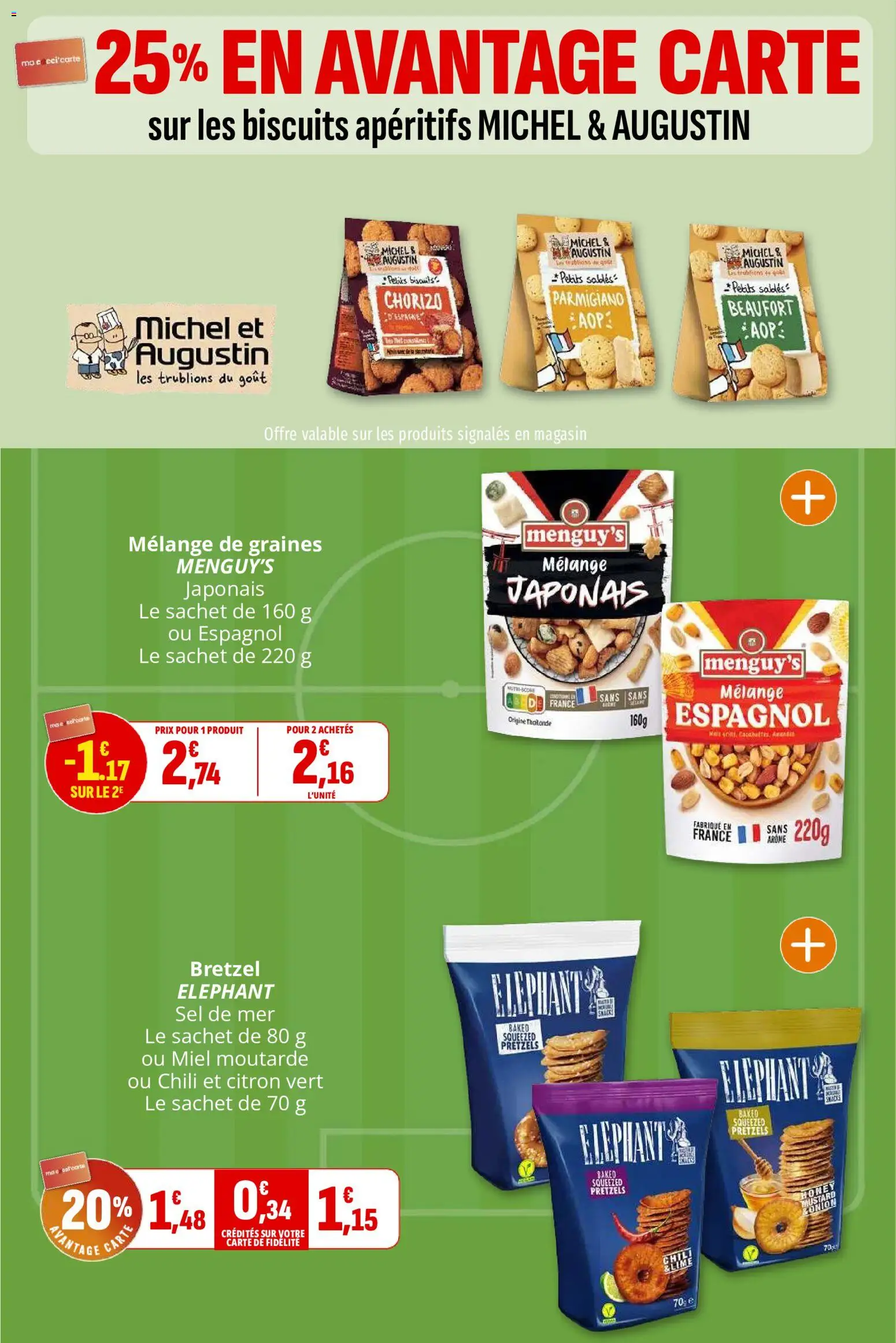 {H1} | Page: 17 | Produits: Beaufort, Sel, Moutarde, Biscuits