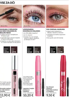 Avon katalog akcije – veljaven od 01.08.2026 | Stran: 34 | Izdelki: Maskara