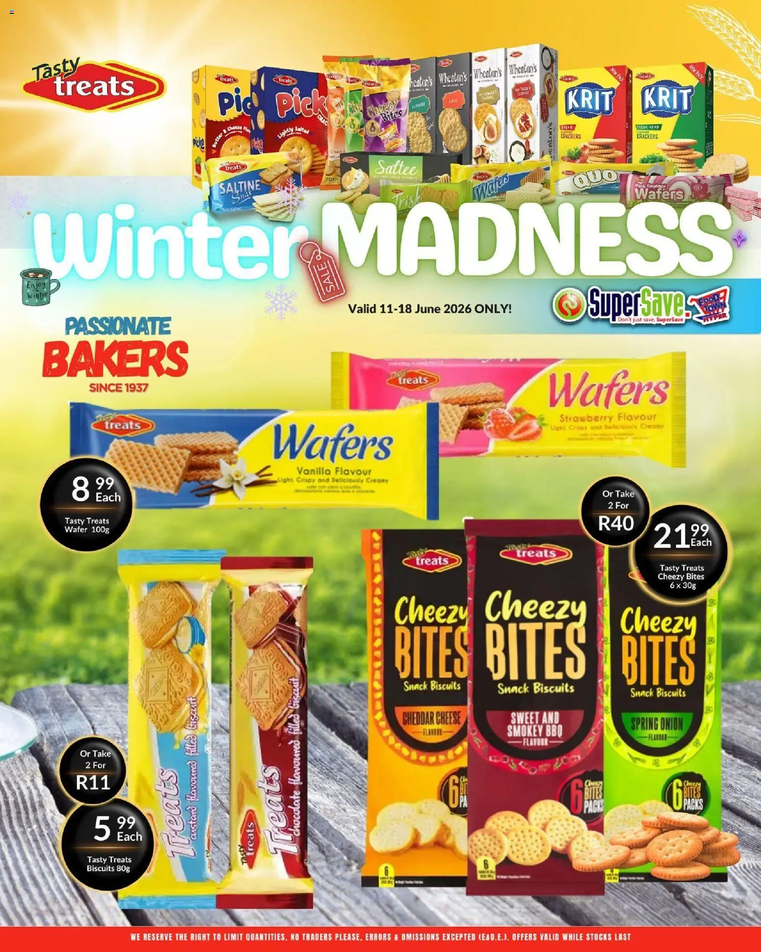 New Super Save catalogue – valid from 11.06.2026 | Page: 46 | Products: Cheese, Light, Biscuits, Water