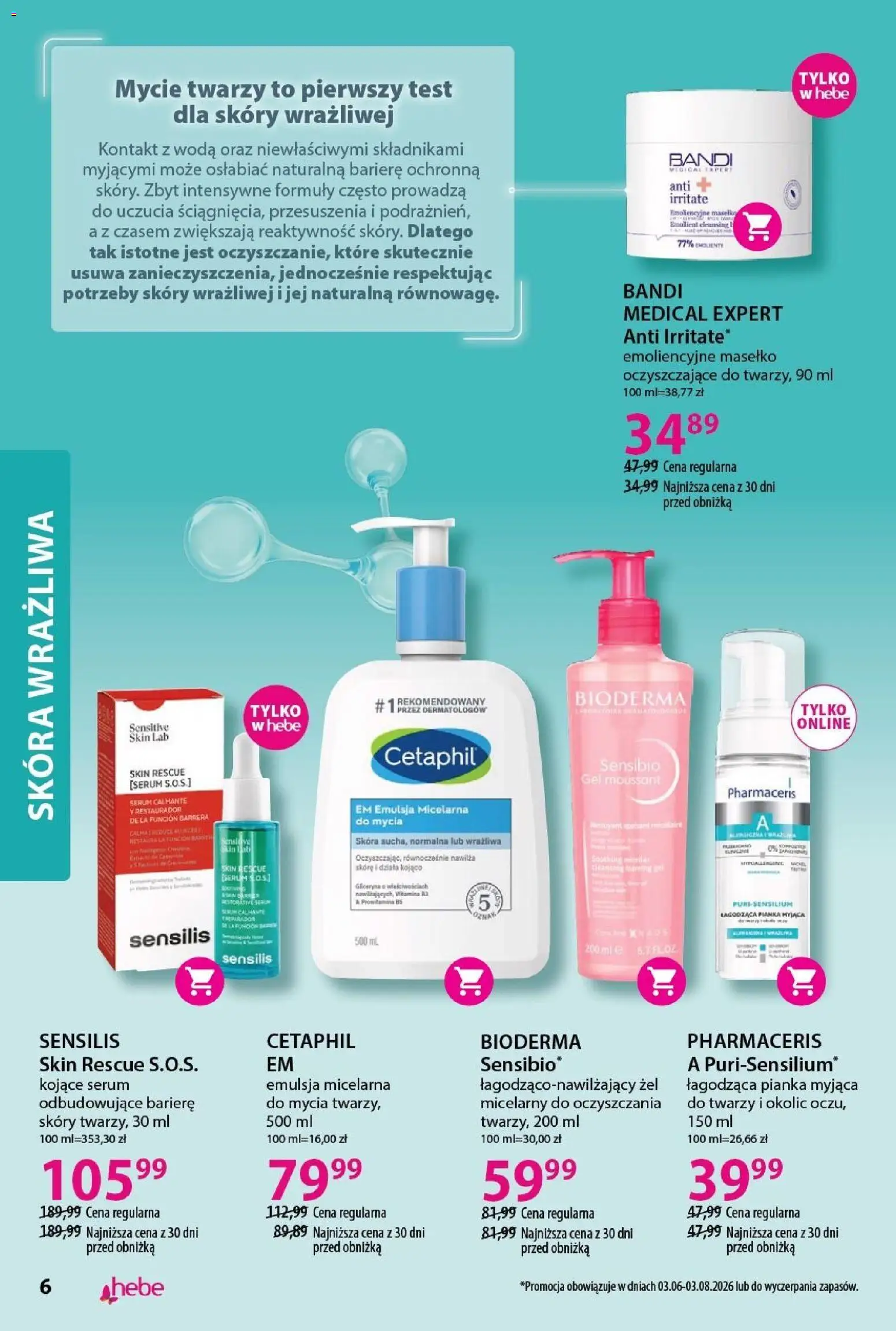 Hebe gazetka - Katalog od 19.06.2026 | Strona: 6