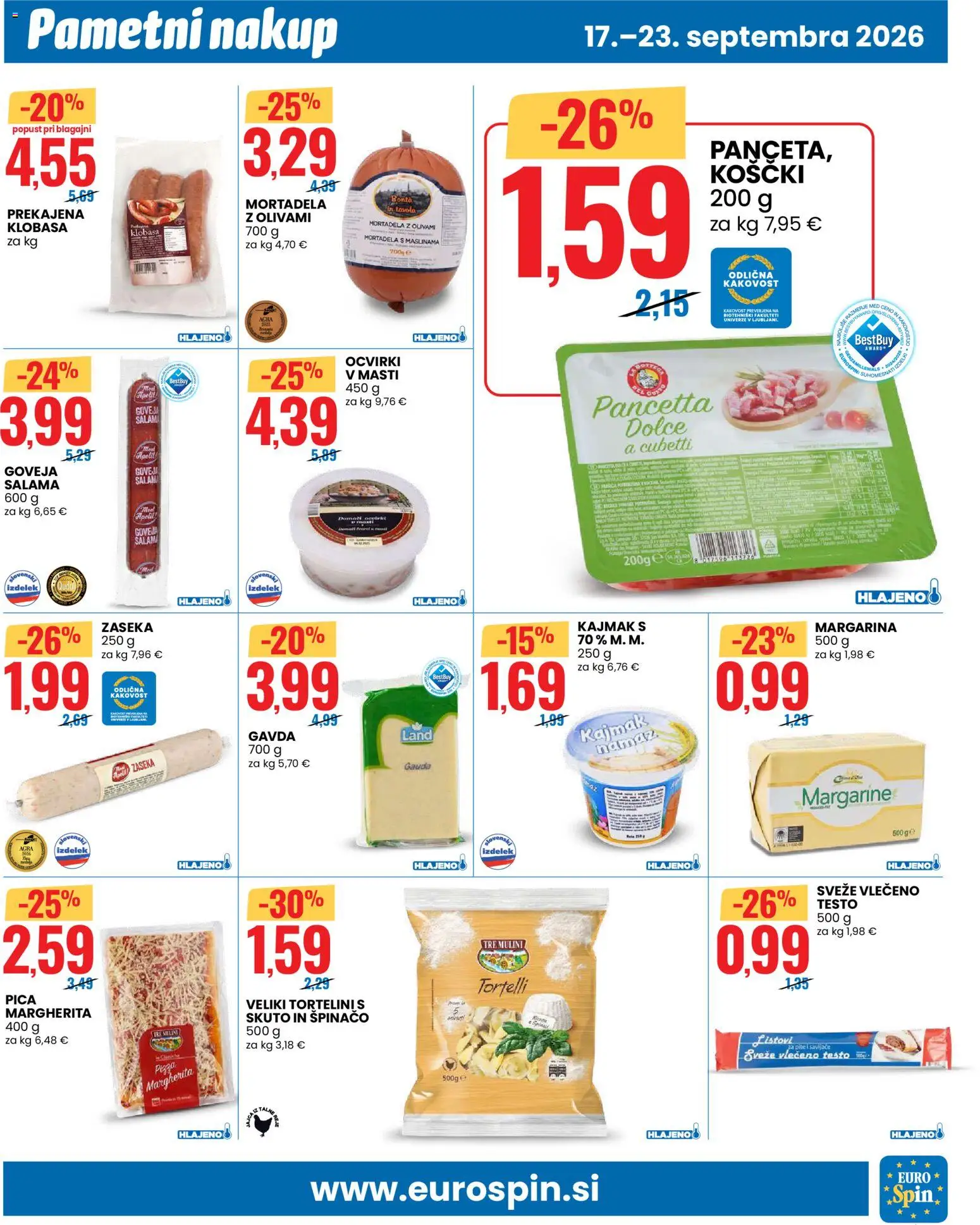 Novi Eurospin katalog ponudbe – veljaven od 17.09.2026 | Stran: 5