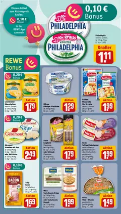 Rewe ihr Kaufpark Prospekt ab 08.06.2026 gültig | Seite: 10 | Produkte: Mozzarella, Leerdammer, Milram, Frischkase