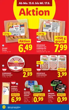 Lidl Flugblatt - Oberpullendorf, Güssing, Oberwart ab 11.06.2026 gültig | Seite: 47 | Produkte: BH, Rindfleisch