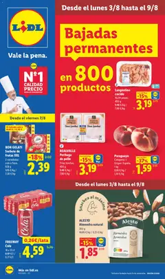 Vista previa Lidl folleto válido desde el 03/08/2026