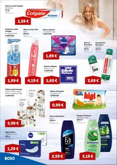 Boso Katalog - Pregled kataloga iz trgovine Boso, vrijedi od 07.05.2026 | Stranica: 14 | Proizvodi: Orhideja, Šampon, Pasta za zube, Pasta