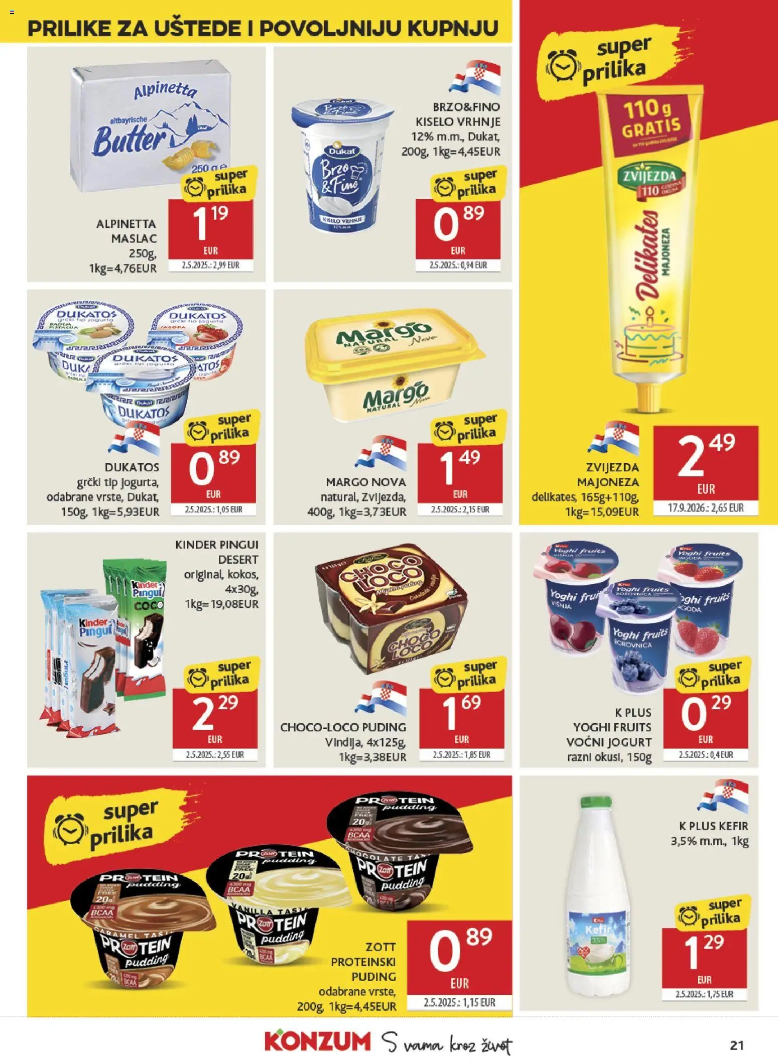 Konzum katalog | vrijedi od 30.09.2026 | Stranica: 21