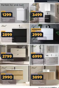 Forhåndsvisning av Megaflis kundeavis gyldig fra 21.05.2026 | Side: 23 | Produkter: Servant, Bad, Speilskap, Håndtak