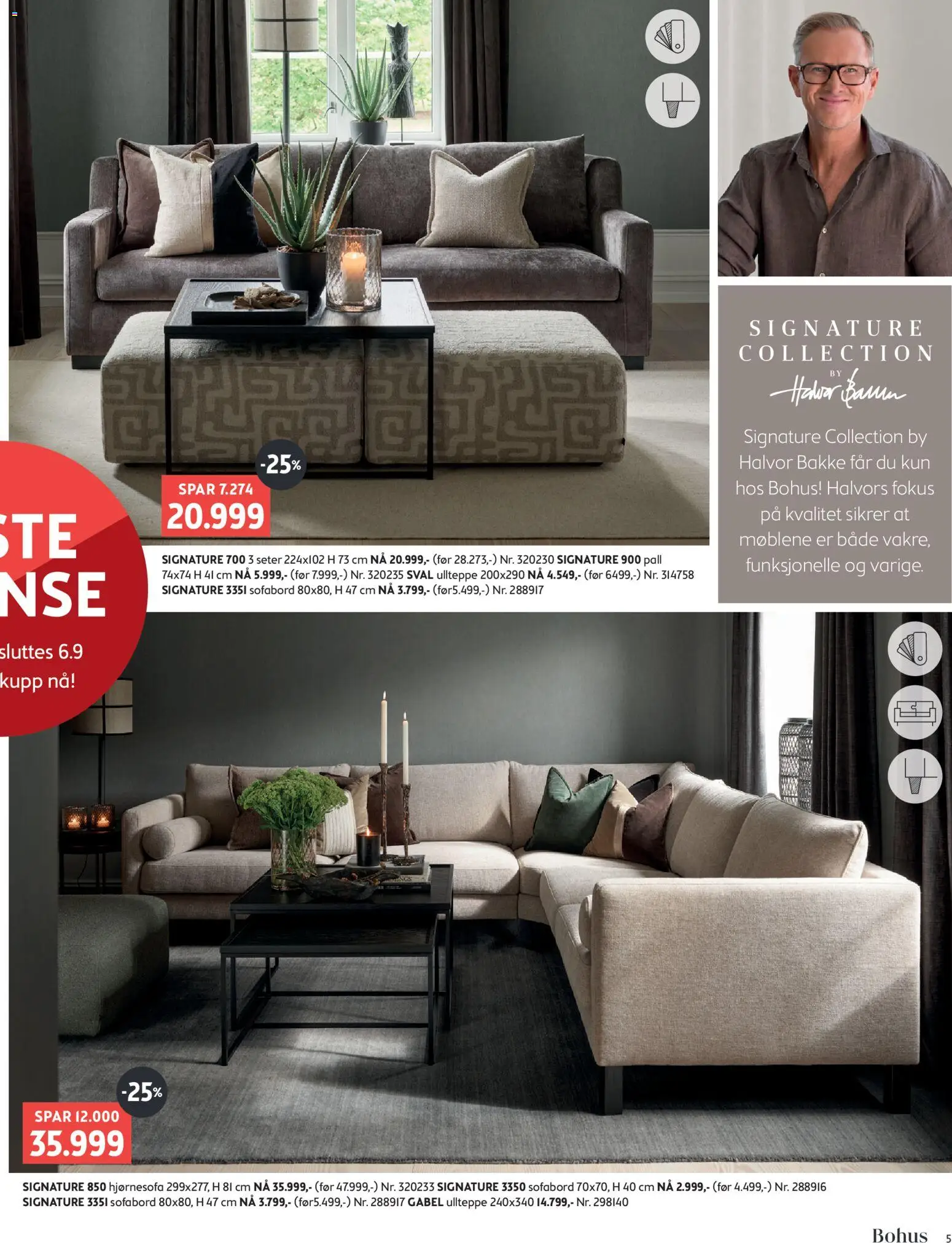 {H1} | Side: 5 | Produkter: Hjørnesofa