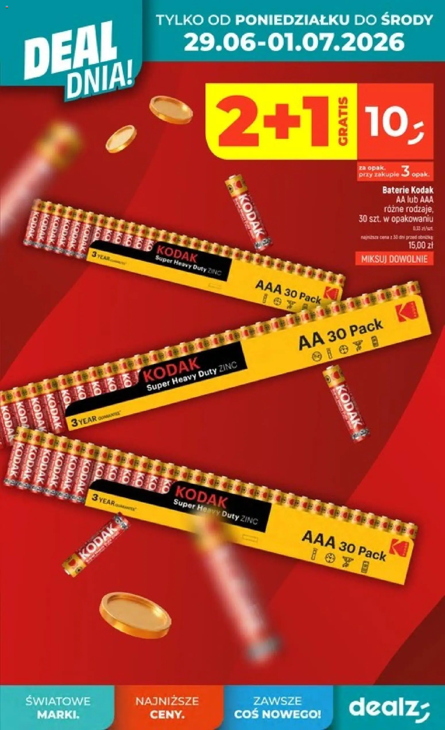Dealz gazetka od 25.06.2026 | Strona: 5 | Produkty: Baterie