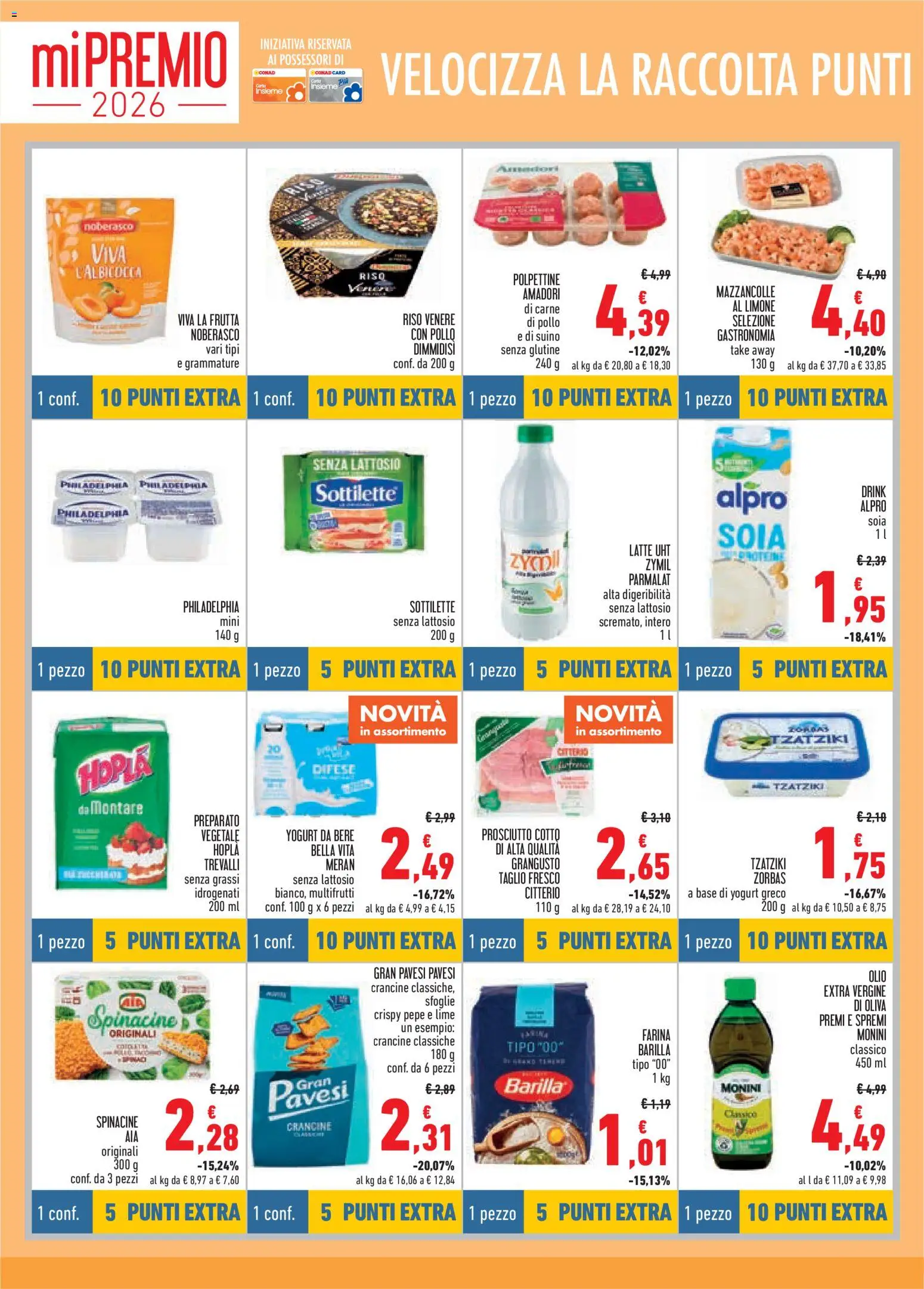 Volantino Conad del 21.05.2026 | Pagina: 6 | Prodotti: Pepe, Latte, Prosciutto, Lime