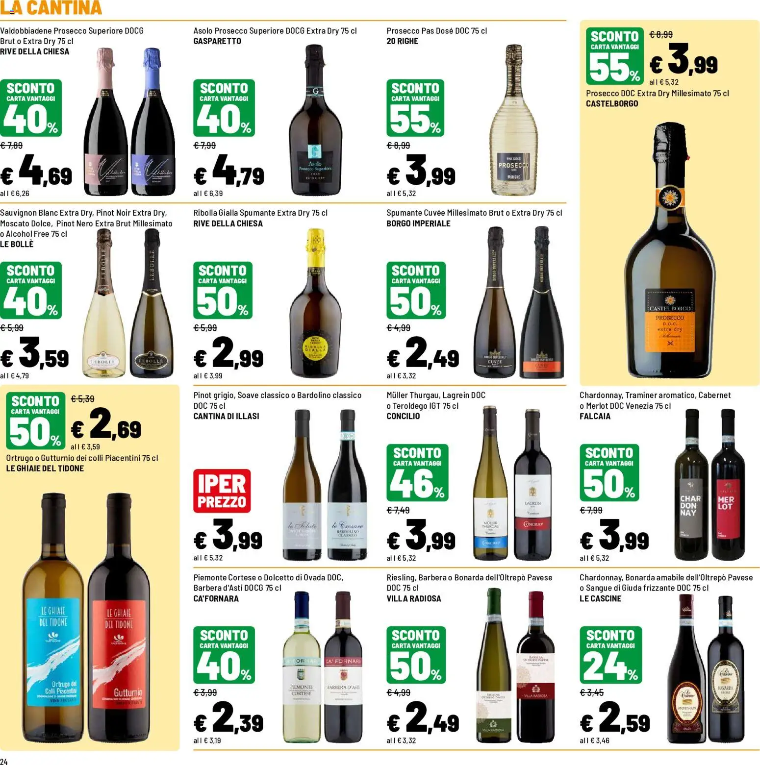 Volantino Iper del 30/07/2026 | Pagina: 24 | Prodotti: Prosecco, Spumante