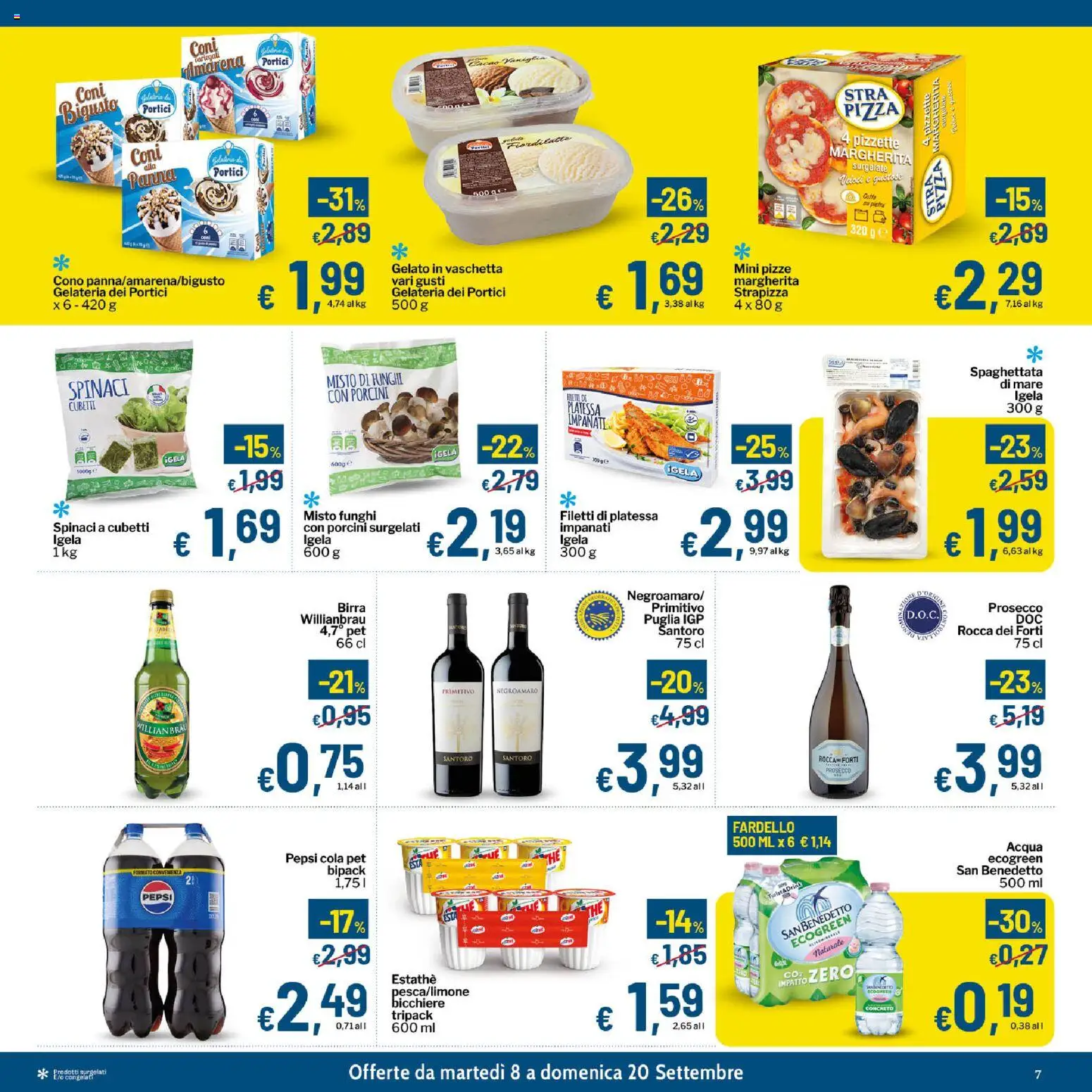 Volantino Qui Discount del 08/09/2026 | Pagina: 7