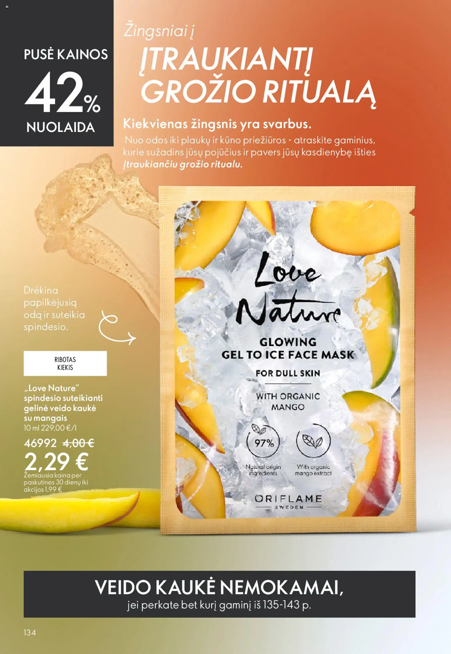 Oriflame akcijos nuo 22.04.2026 | Puslapis: 134