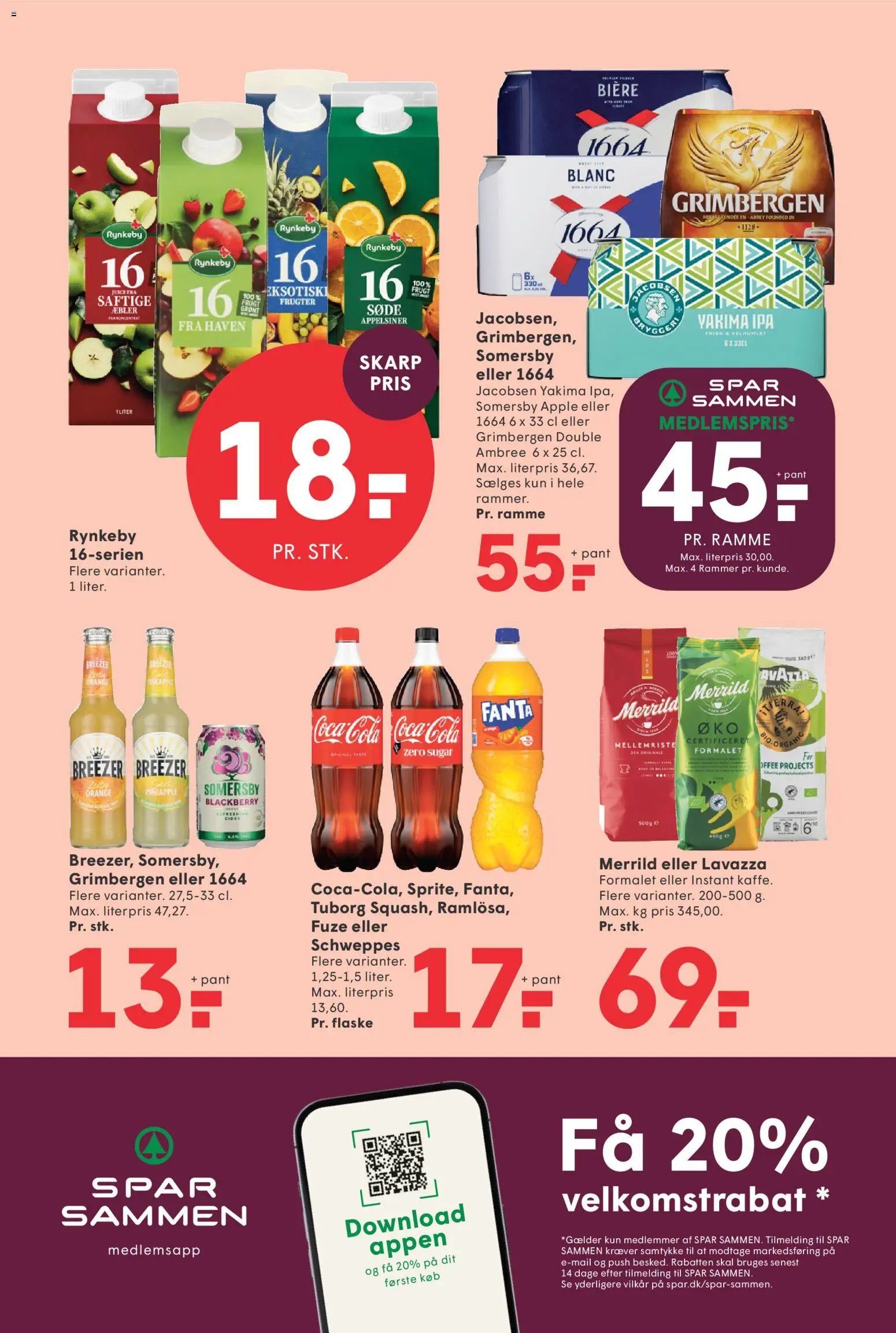 Spar tilbudsavis – gyldig fra 16/10/2026 | Side: 15 | Produkter: Æbler, Appelsiner, Cider, Cola