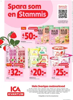 ICA Kvantum erbjudanden - Förhandsvisning av reklamblad från butik ICA Kvantum aktuell från 13/07/2026 | Sida: 6 | Produkter: Såg, Majskakor, Äpple, Citron