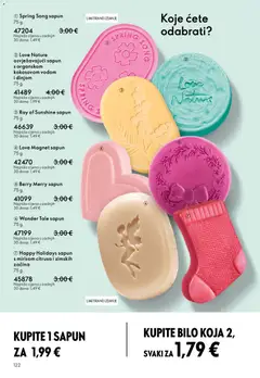 Katalog Oriflame 6 2026 - Pregled kataloga iz trgovine Oriflame, vrijedi od 22.04.2026 | Stranica: 122 | Proizvodi: Sapun