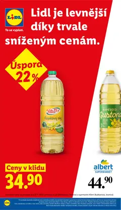 Náhled letáku Vita Dor Řepkový olej, Řepkový olej od 06.05.2026 | Strana: 5