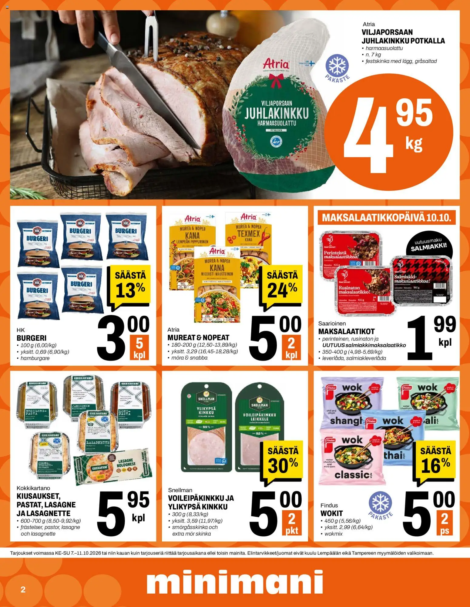 Minimani tarjoukset – voimassa 07/10/2026 alkaen | Sivu: 2
