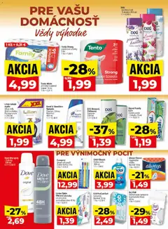 Klas leták platný od 22.06.2026 | Strana: 25 | Produkty: Zubná kefka, Toaletný papier, Mydlo, Sprchový gél
