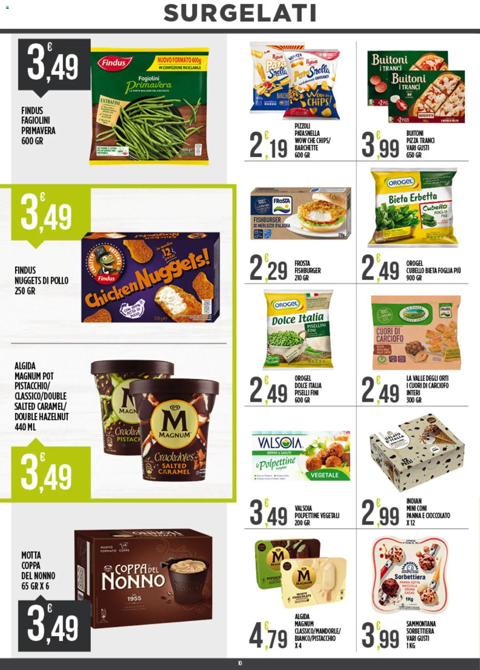 Volantino Euroesse del 20.04.2026 | Pagina: 10 | Prodotti: Pollo, Piselli, Cacao, Fagiolini