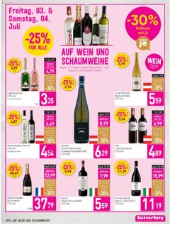 Sutterlüty Flugblatt ab 02.07.2026 gültig | Seite: 19 | Produkte: Wein